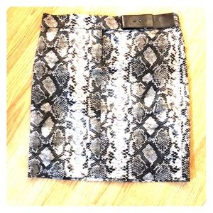 Michael Kors snake print skirt